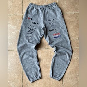 Nagiyd embroidered sample sweats